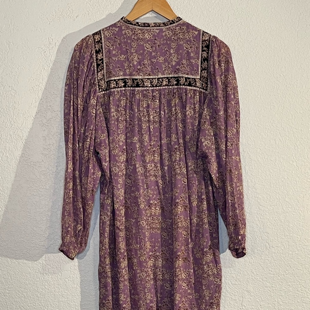 Isabel Marat Etoile Vasco Lilac Floral Cotton Jum… - image 4